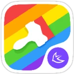 Logo of Rainbow OS Theme android Application 