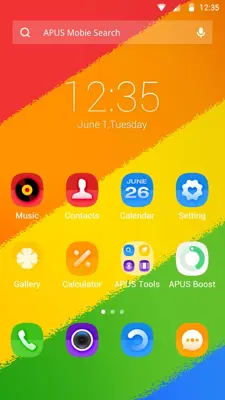 Rainbow OS Theme android App screenshot 2